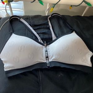 Victoria’s Secret PINK zip up bra